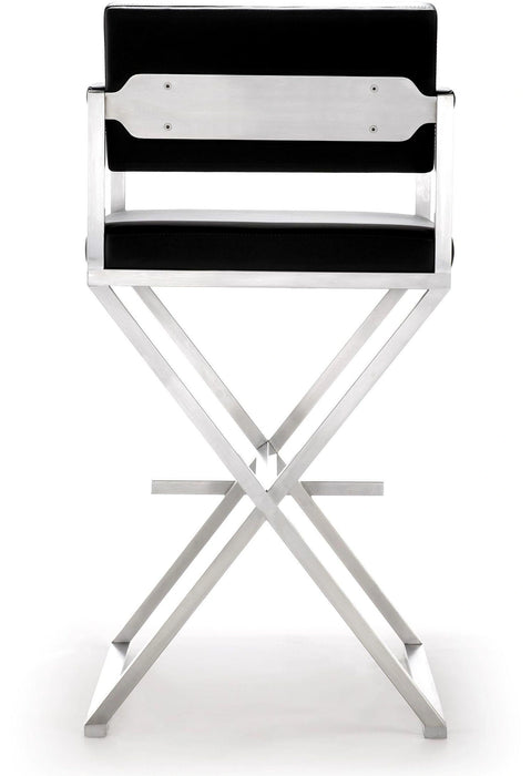 Director Performance Vegan Leather Stool