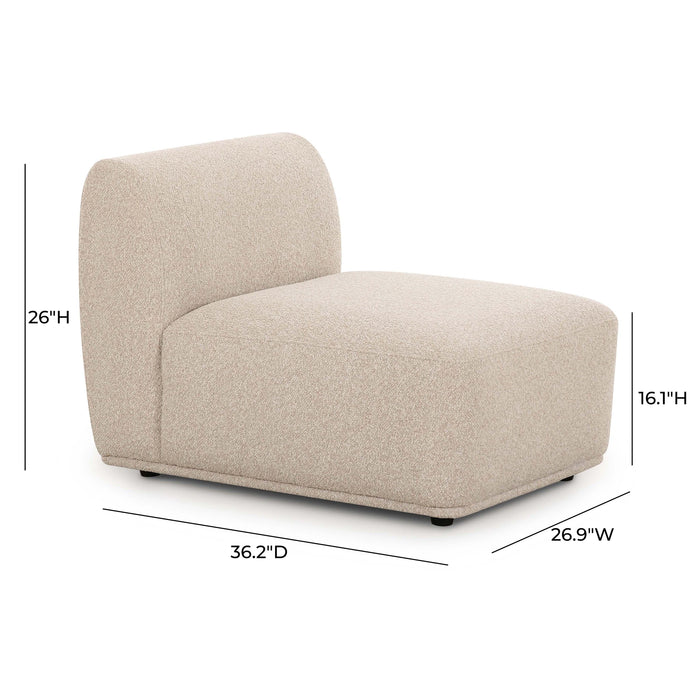 Sylvie Armless Chair