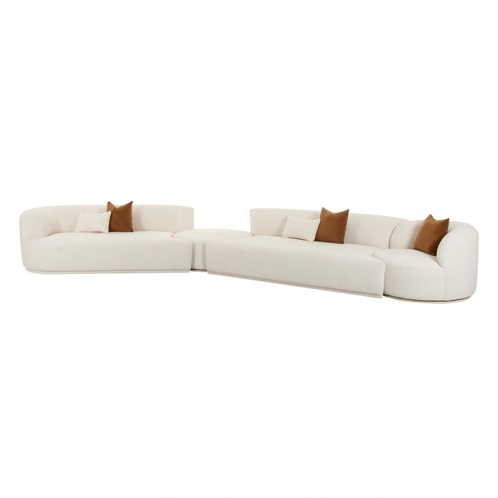 Fickle Cream Boucle Modular Sofa