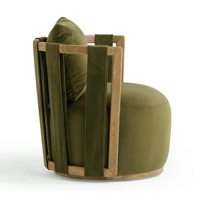 Paolo Swivel Accent Chair