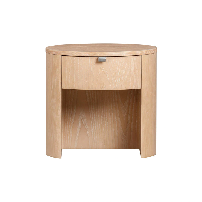 Marlow Wood Nightstand With Drawer
