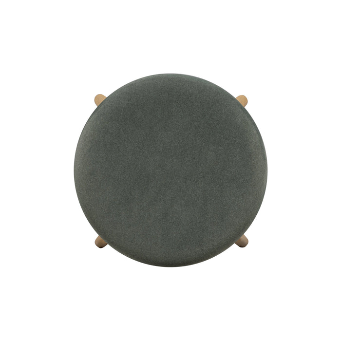 Oodle Performance Vegan Mohair Bar and Counter Stool