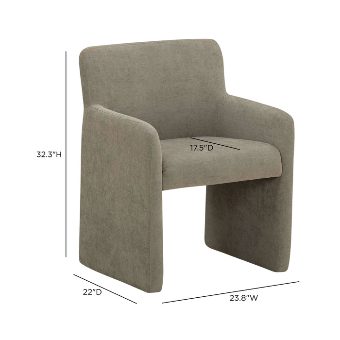 Crawley Performance Linen Chenille Dining Chair