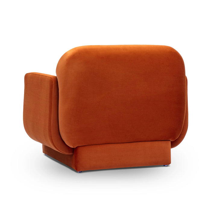Azalea Performance Velvet Accent Chair