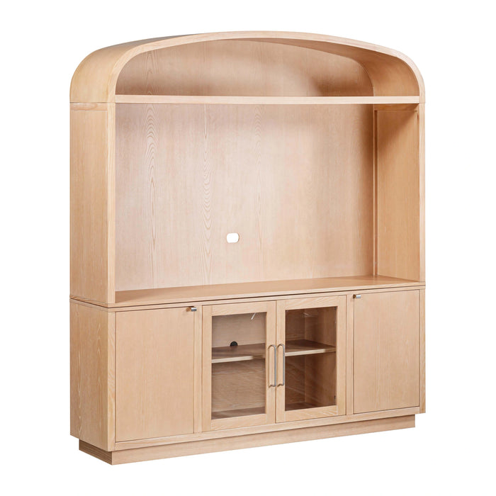 Marlow 77" Wood Entertainment Center