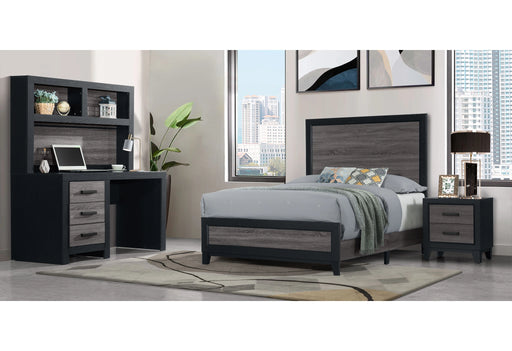 Lisbon Grey and Black Chest
