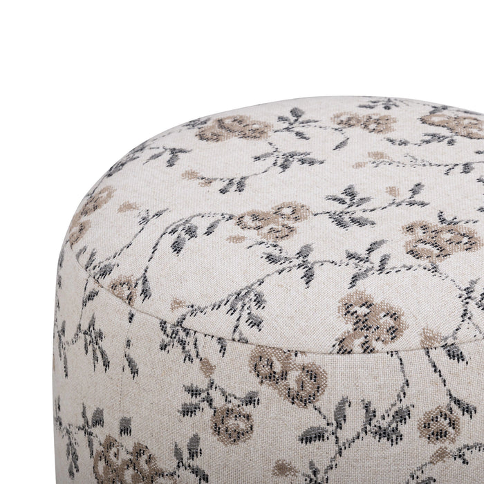 Bisou Performance Jacquard Ottoman