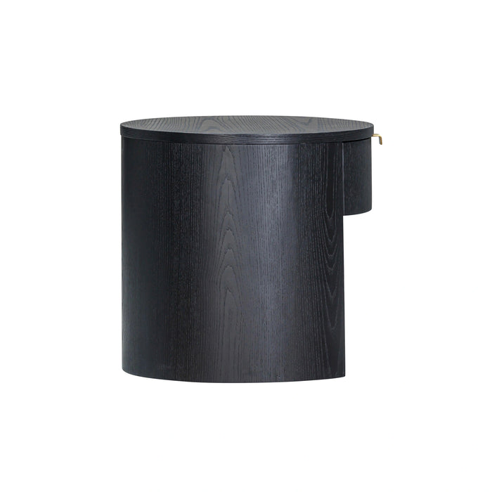 Marlow Wood Nightstand With Drawer
