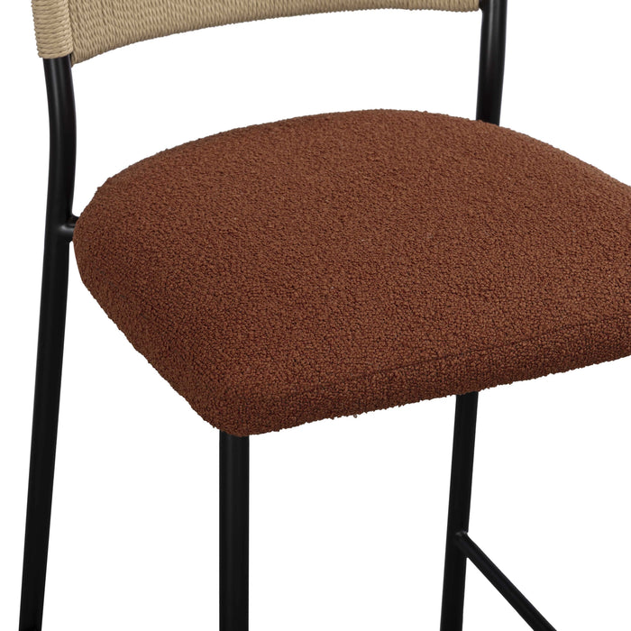 Celine Boucle Bar And Counter Stool
