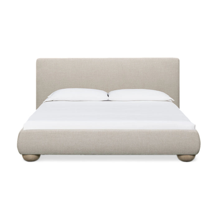 Rayne Textured Fabric Bed