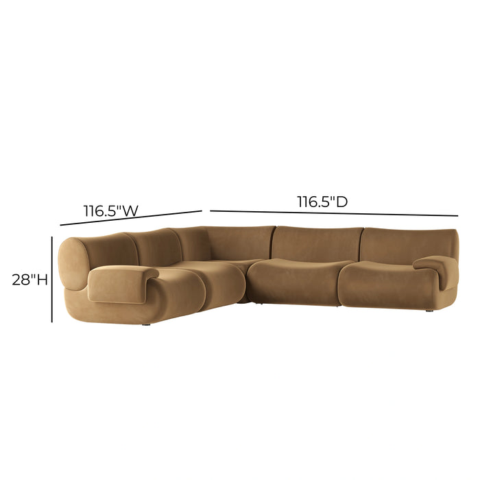 Zenith 5-Piece L-Sectional