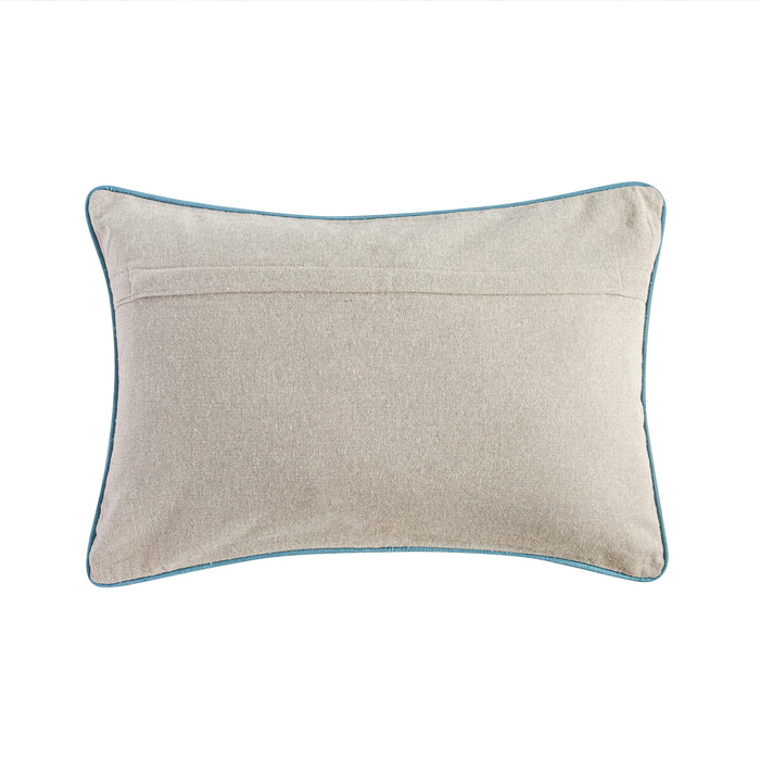 Taman 24"X16" Cotton Accent Pillow in Spring Florals