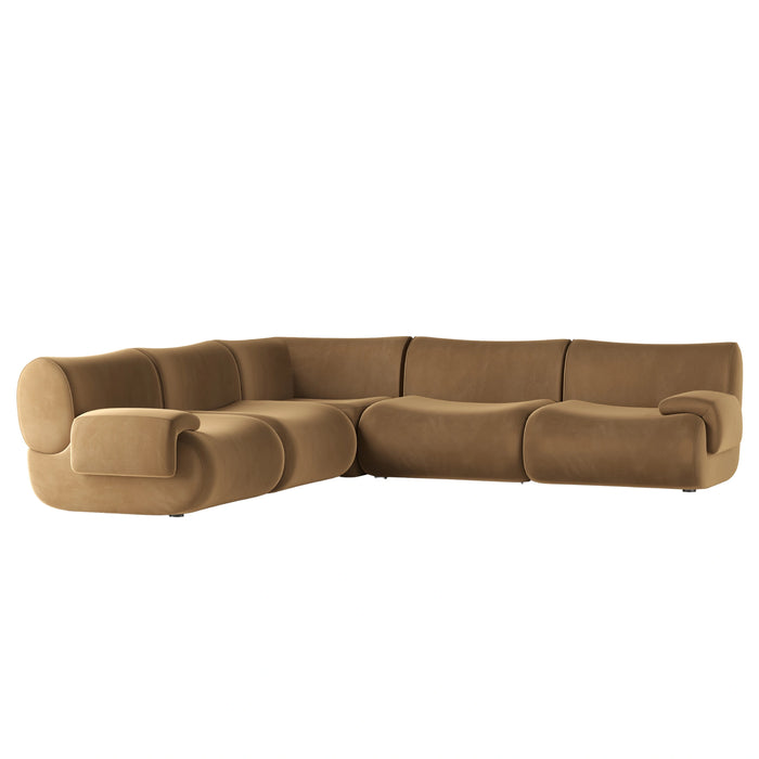 Zenith 5-Piece L-Sectional