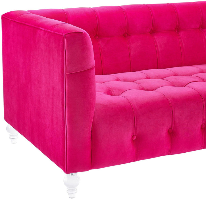 Bea 90.6" Performance Velvet Tufted Sofa
