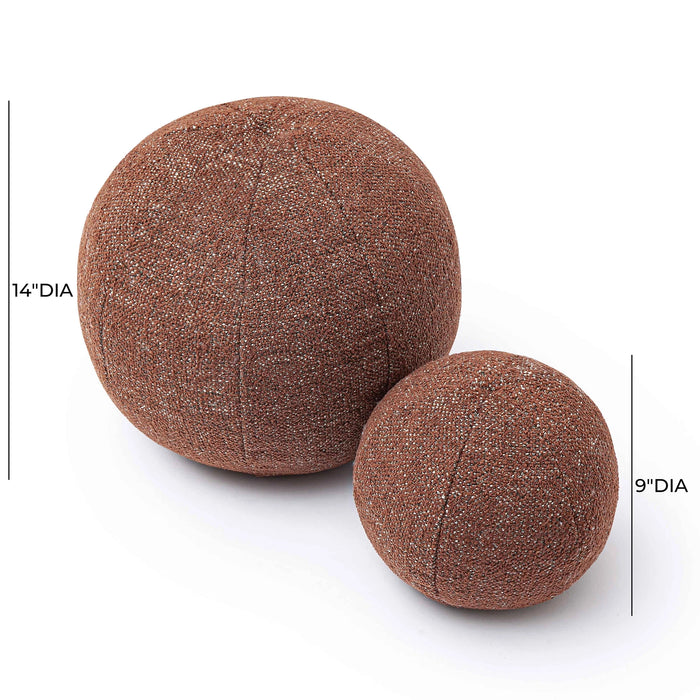Boba Boucle Ball Throw Pillow (9"-14")