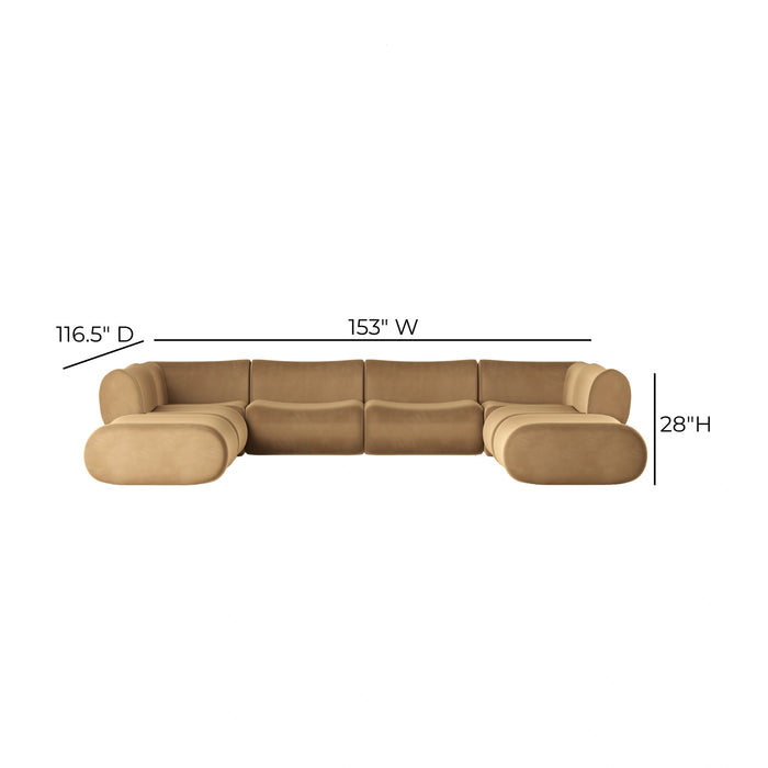 Zenith 8-Piece U-Sectional