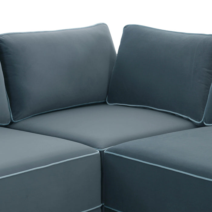 Willow 7-Piece Large Chaise Sectional