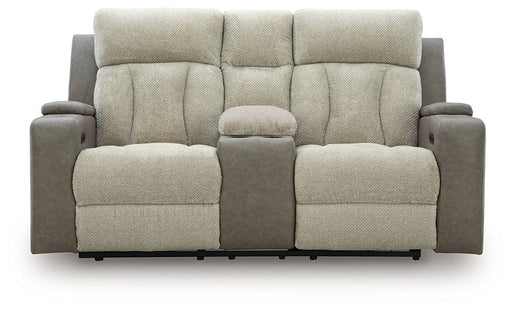 WhipLash Power Reclining Loveseat with Console - MR ZEE FURNITURE