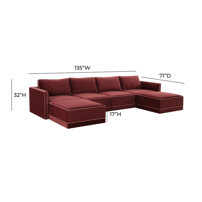 Willow 6-Piece U-Sectional