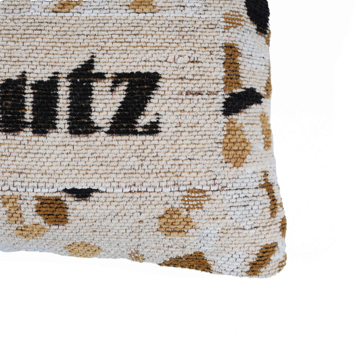 Shmutz 15"X9" Jacquard Cotton Throw Pillow