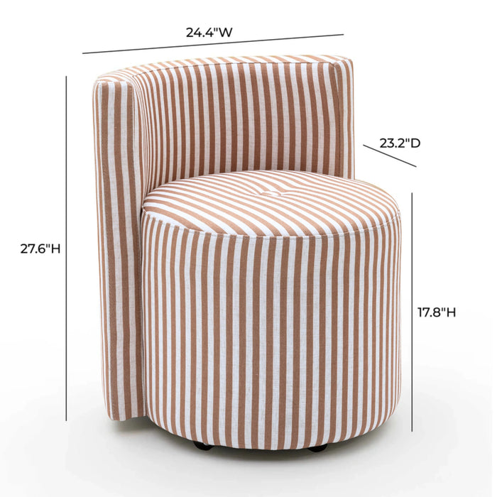 Alyssa Performance Rolling Desk Chair