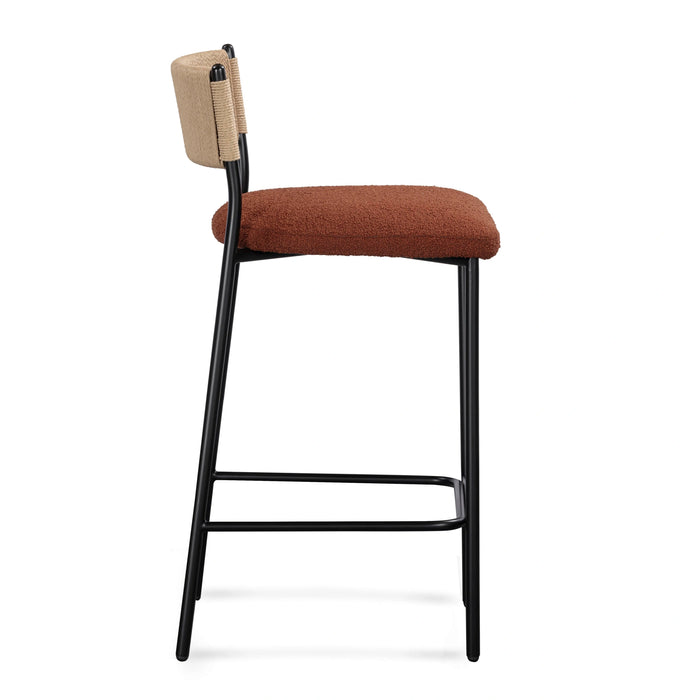 Celine Boucle Bar And Counter Stool