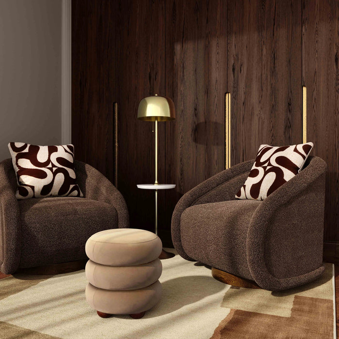 Rory Performance Boucle Swivel Accent Chair