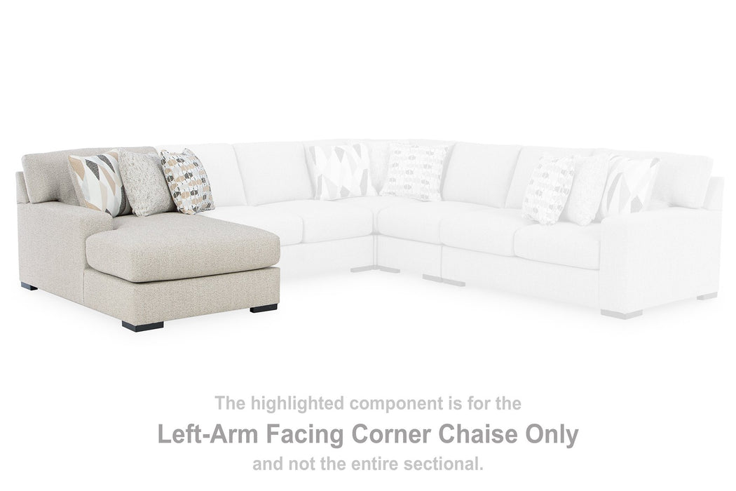 Laurelgrove Sectional Sofa Chaise - MR ZEE FURNITURE