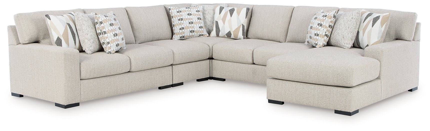 Laurelgrove Sectional with Chaise - MR ZEE FURNITURE