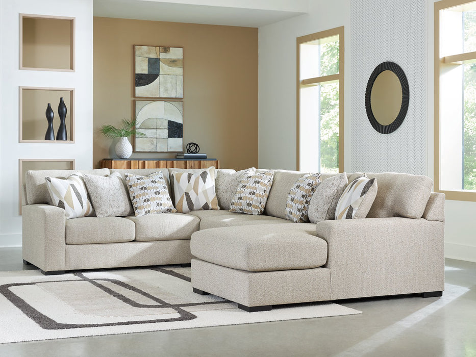 Laurelgrove Sectional with Chaise - MR ZEE FURNITURE