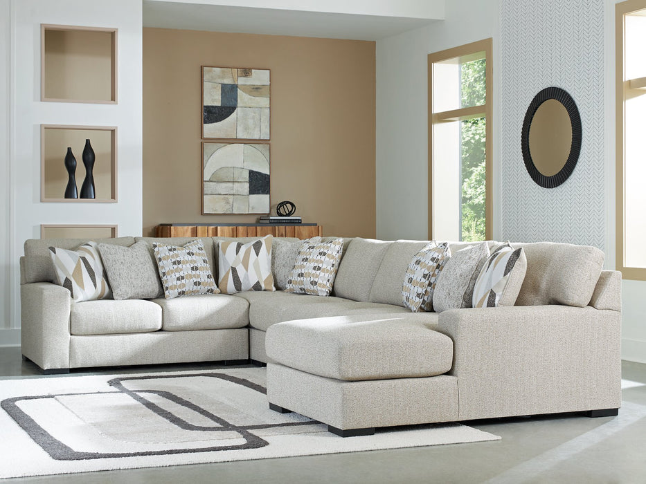 Laurelgrove Sectional with Chaise - MR ZEE FURNITURE