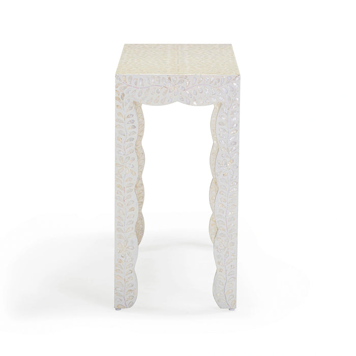 Piara 43" Natural Capiz Shell Console