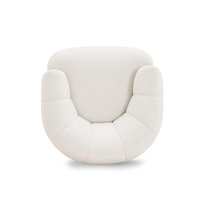 Jasmine Performance Velvet Swivel Accent Chair