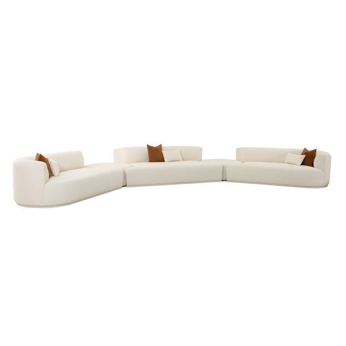 Fickle Cream Boucle Modular Sofa