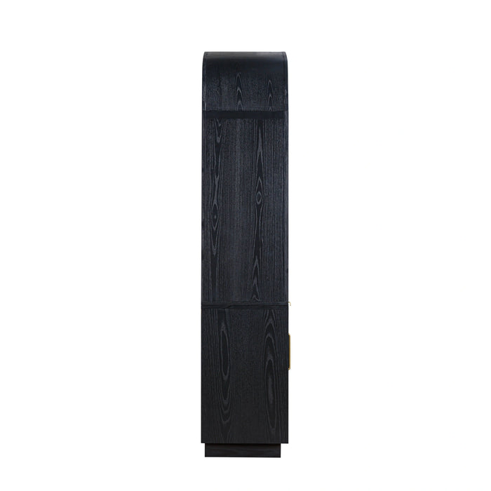 Marlow 77" Wood Entertainment Center