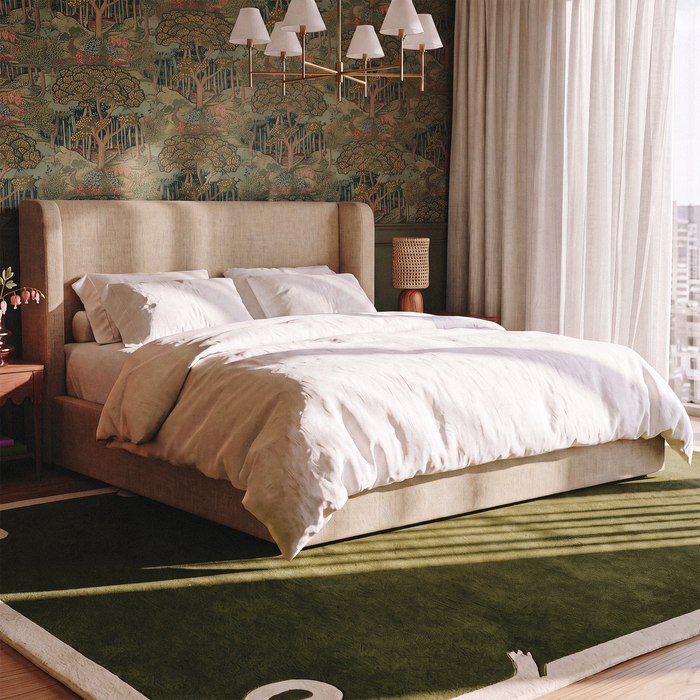 Harmony Performance Chenille Storage Bed