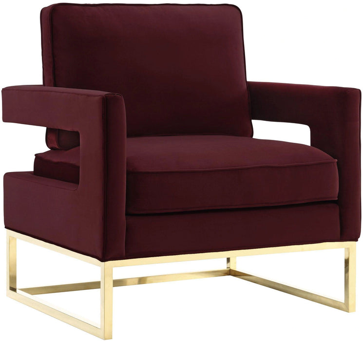 Avery Performance Velvet Accent Chair