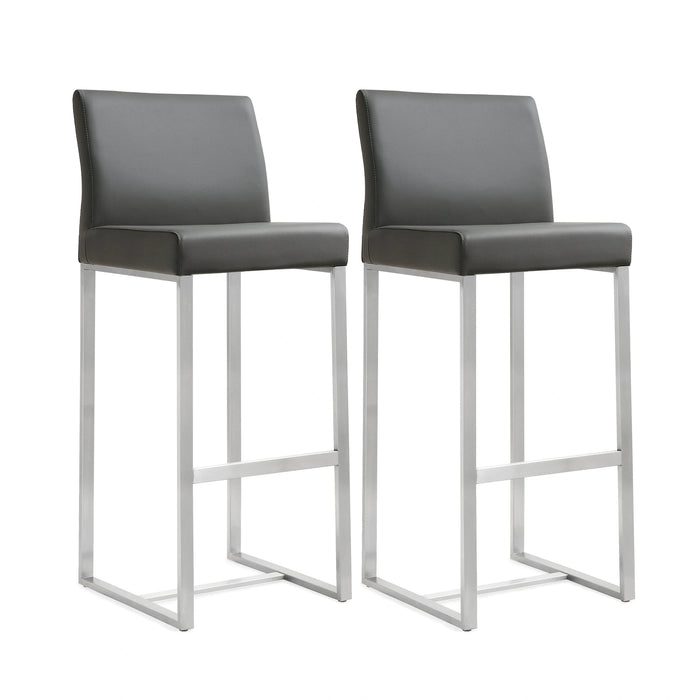 Denmark Performance Vegan Leather Stool - Set of 2