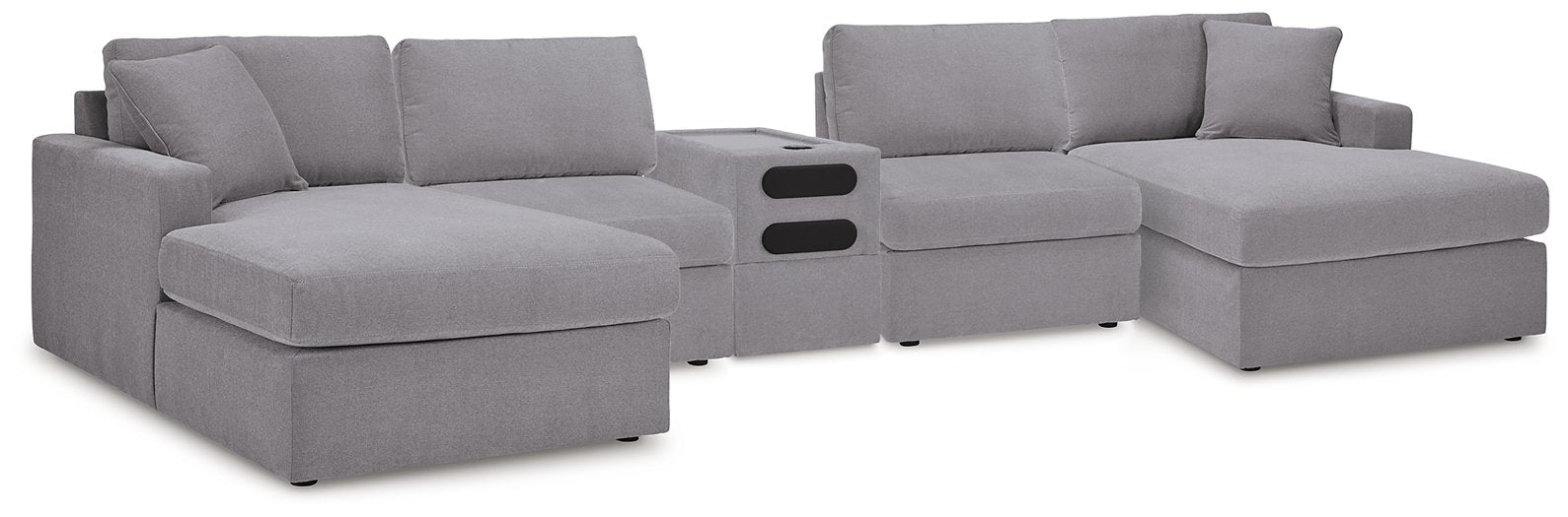 Modmax 5 Piece Sectional with Audio Console - MR ZEE FURNITURE