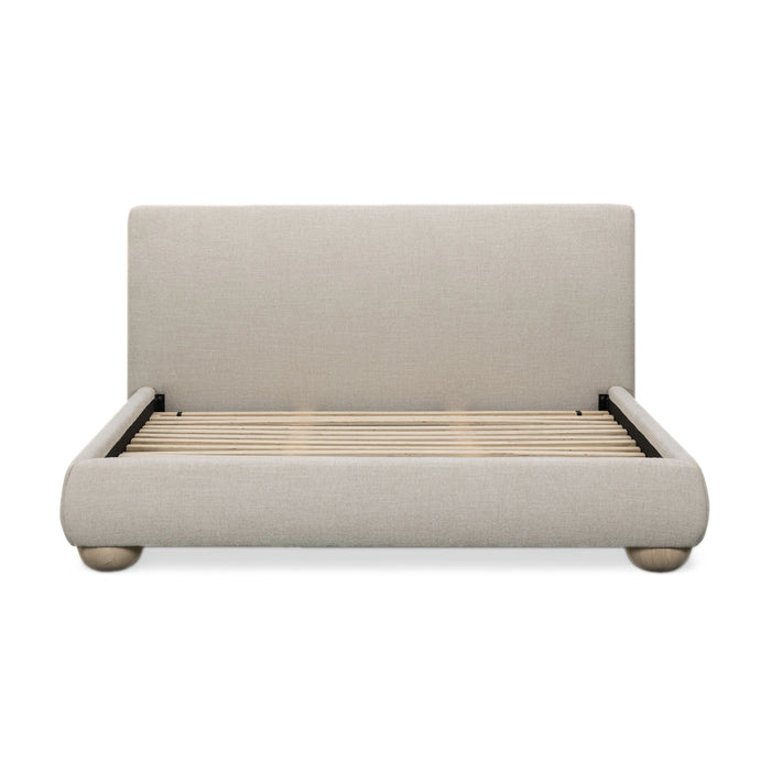 Rayne Textured Fabric Bed