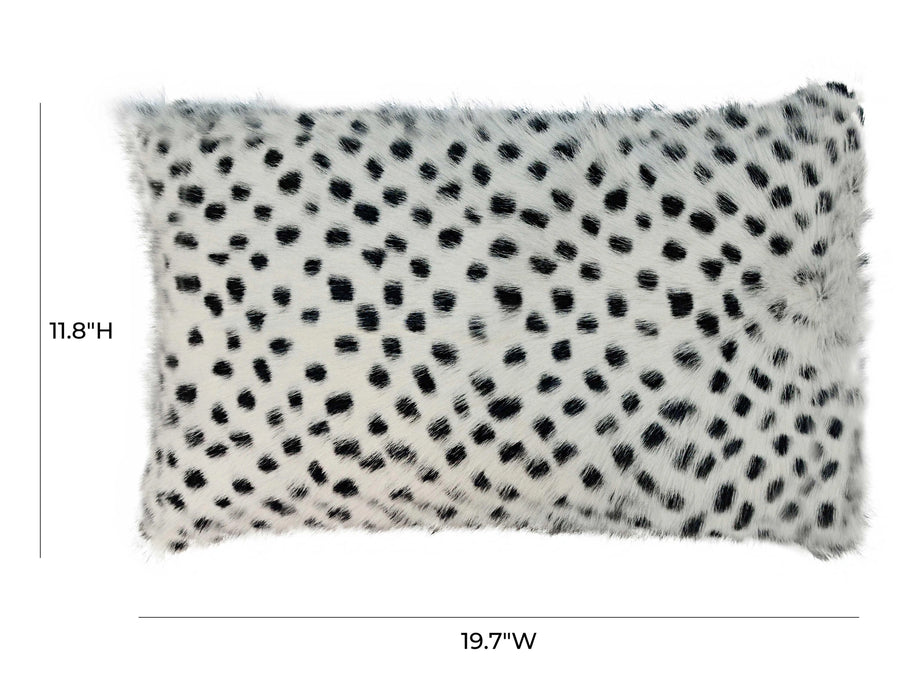 Genuine Goatskin Throw Pillow (20"X12"-16"X16")
