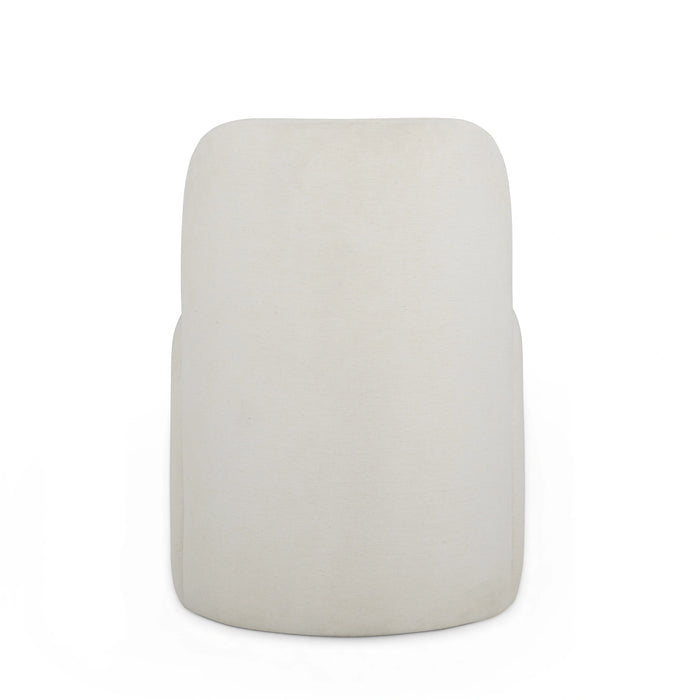 Persa Round Back Performance Chenille Dining Chair