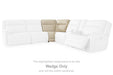 Double Deal Reclining Sectional with 2 Consoles - MR ZEE FURNITURE