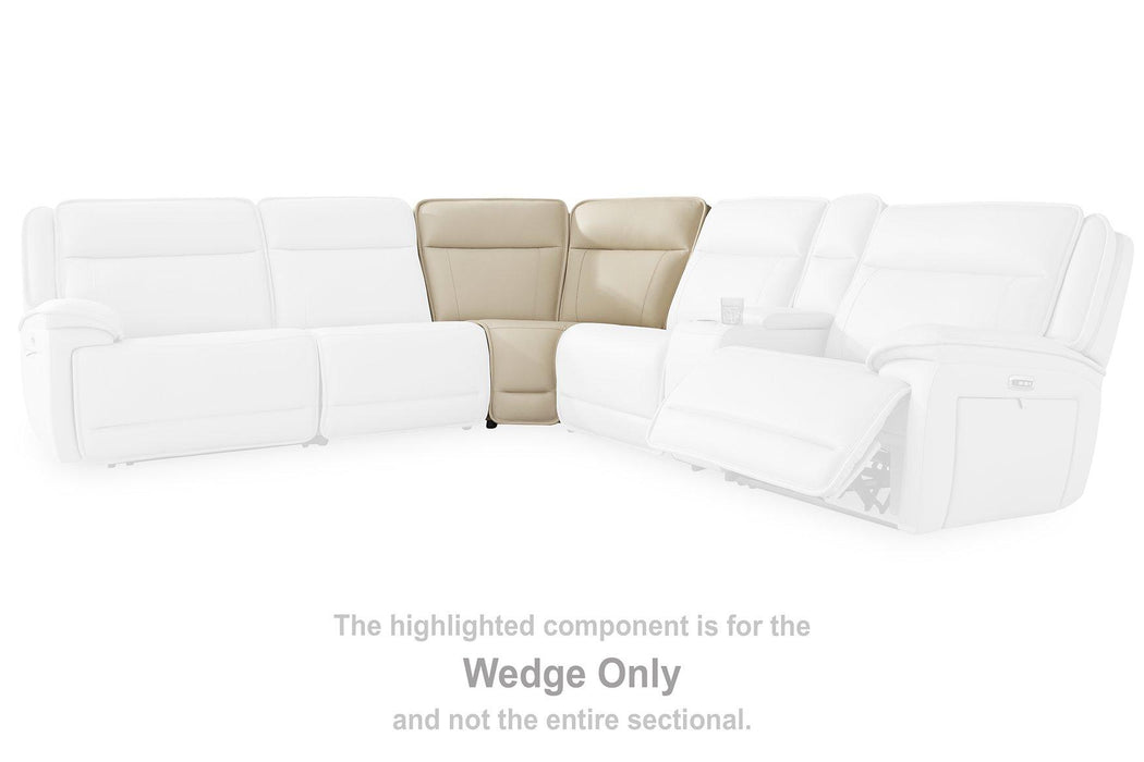 Double Deal Reclining Sectional with Console - MR ZEE FURNITURE