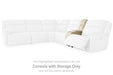 Double Deal Reclining Sectional with 2 Consoles - MR ZEE FURNITURE