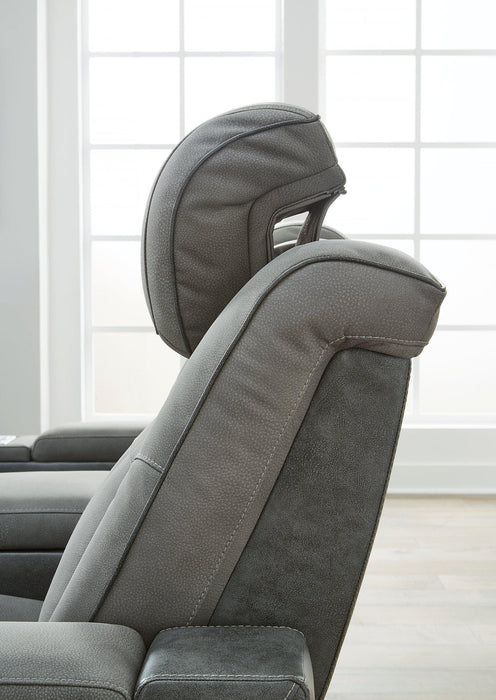 Next-Gen DuraPella Power Reclining Loveseat with Console - MR ZEE FURNITURE