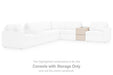 Modmax Balanced Sectional with Audio and Storage Consoles - MR ZEE FURNITURE
