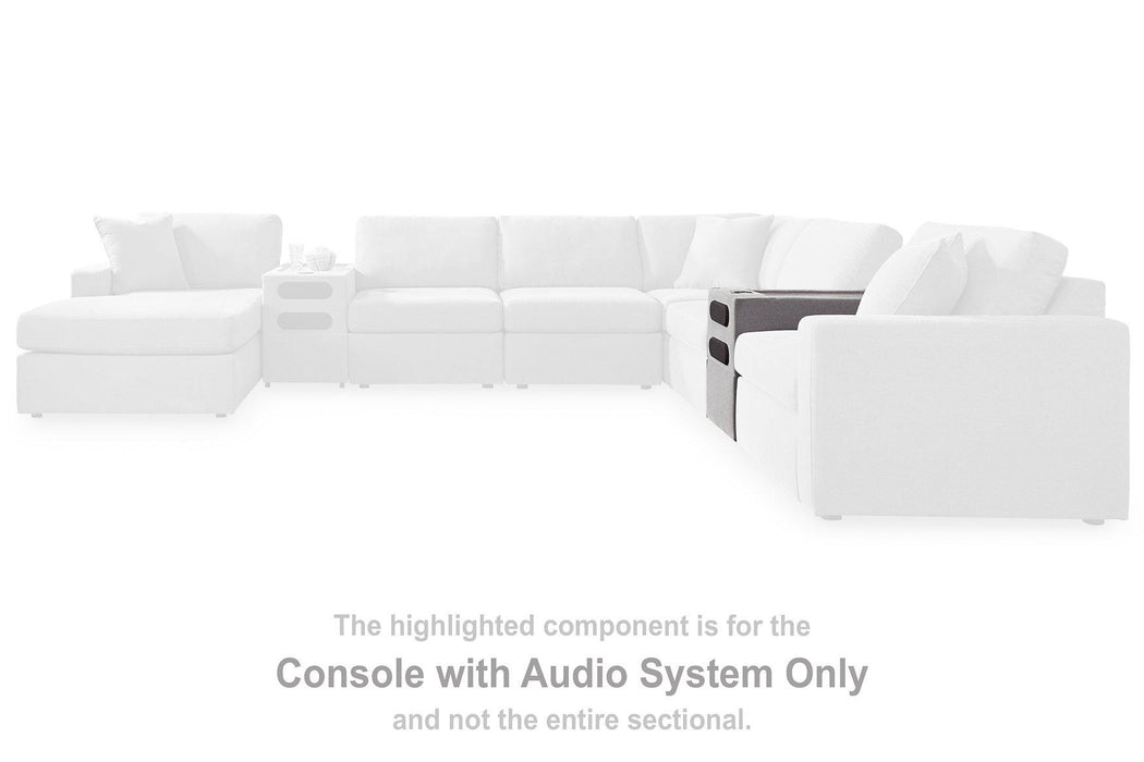 Modmax Balanced Sectional with Audio and Storage Consoles - MR ZEE FURNITURE