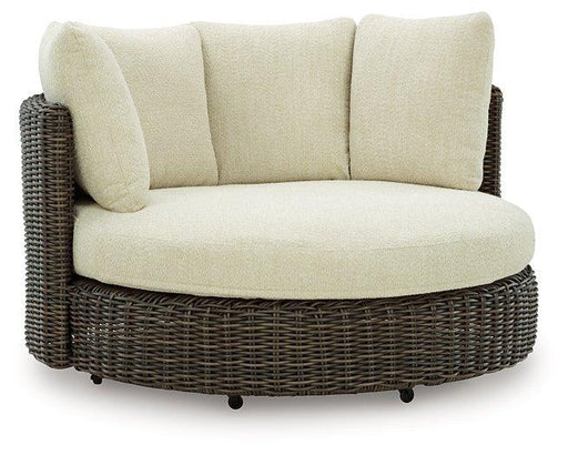 Kimora Outdoor Swivel Lounge Chair with Cushion - MR ZEE FURNITURE