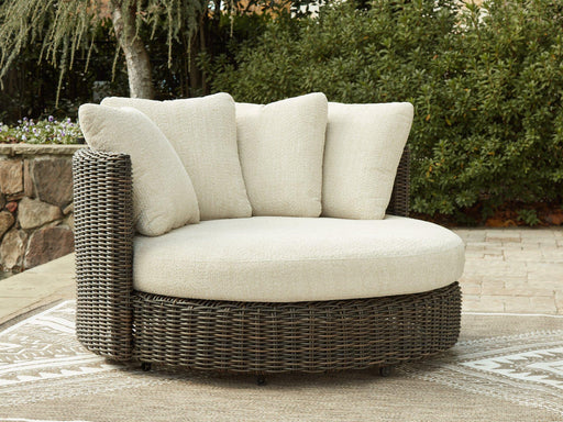 Kimora Outdoor Swivel Lounge Chair with Cushion - MR ZEE FURNITURE